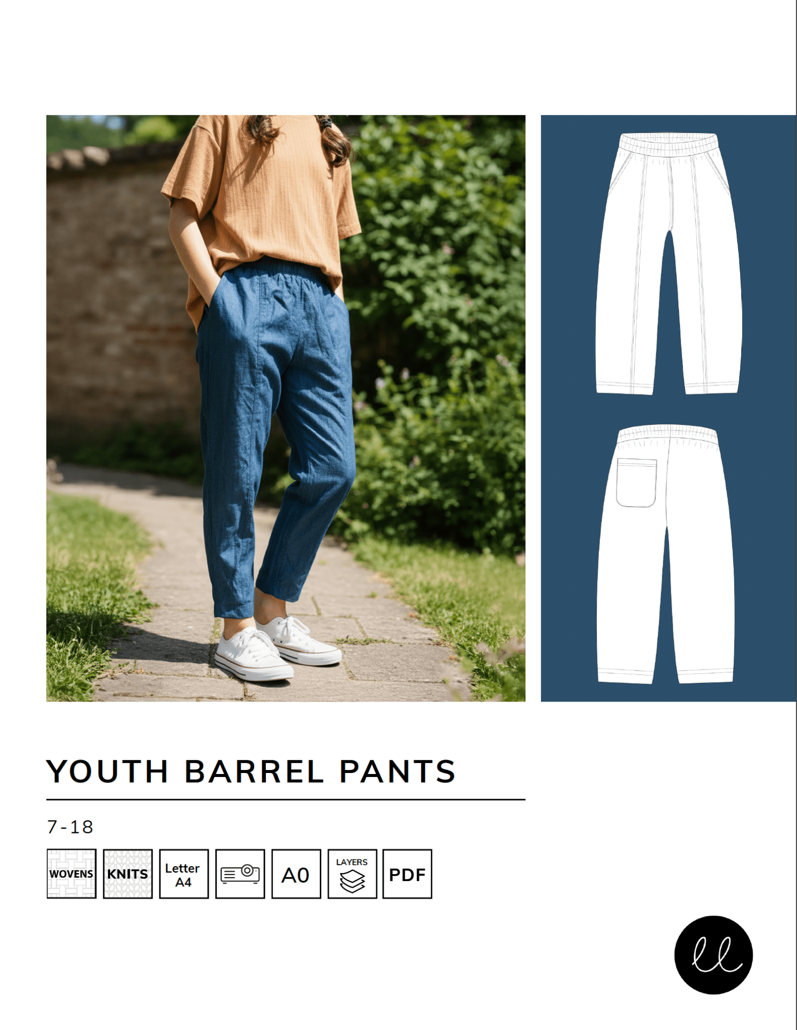 Youth Barrel Pants – Lowland Kids