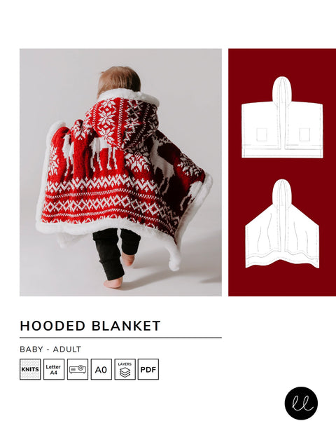 Hooded Blanket - Lowland Kids