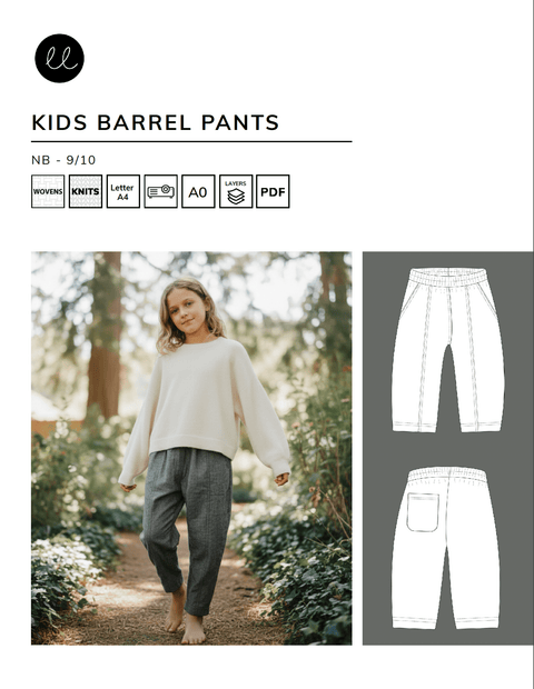 Kids Barrel Pants - Lowland Kids