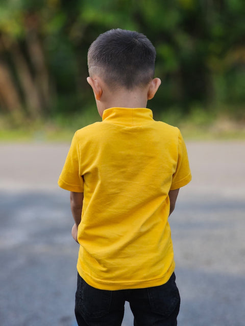 Mock Neck Tee/Bodysuit - Lowland Kids