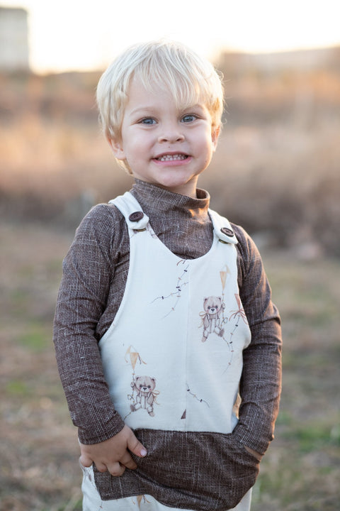 Mock Neck Tee/Bodysuit - Lowland Kids