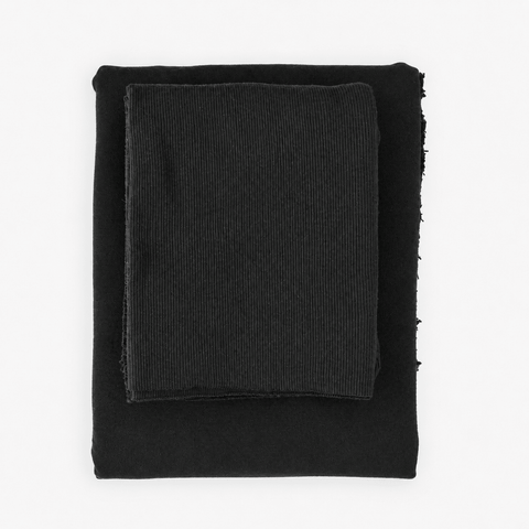 PREORDER - Ink French Terry + 2×1 Rib Bundle - Lowland Kids
