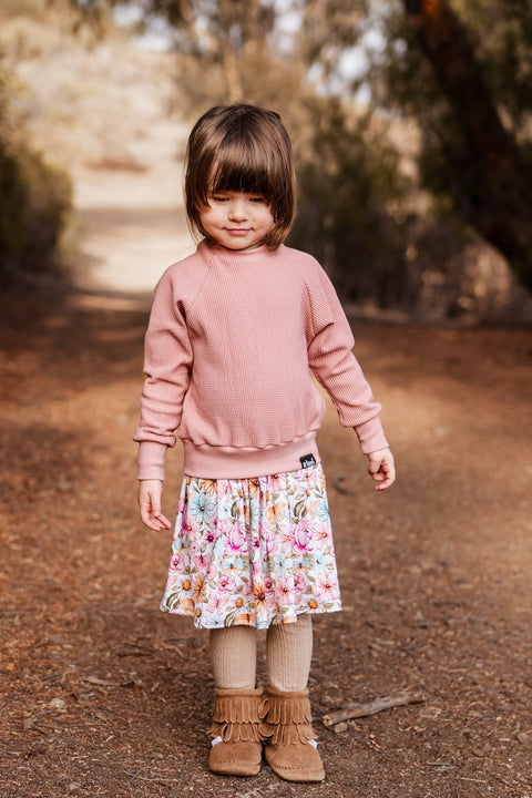 Sweater Skirt Dress - Lowland Kids