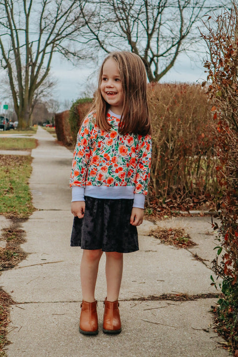 Sweater Skirt Dress - Lowland Kids