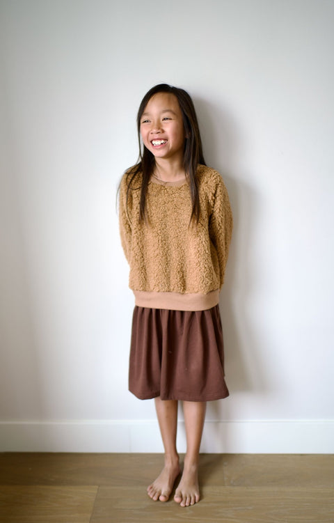 Sweater Skirt Dress - Lowland Kids