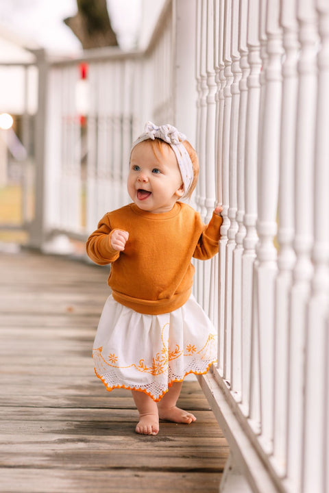 Sweater Skirt Dress - Lowland Kids