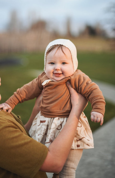 Sweater Skirt Dress - Lowland Kids