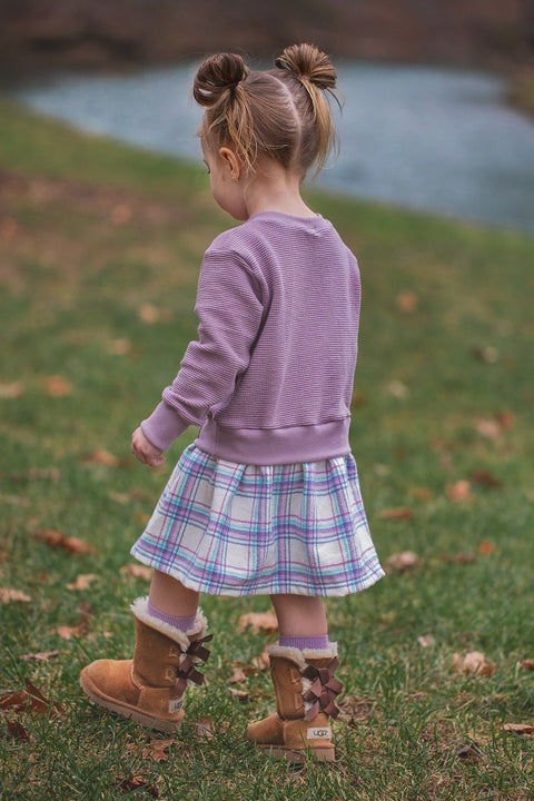 Sweater Skirt Dress - Lowland Kids