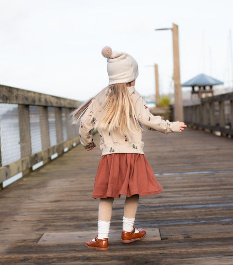 Sweater Skirt Dress - Lowland Kids