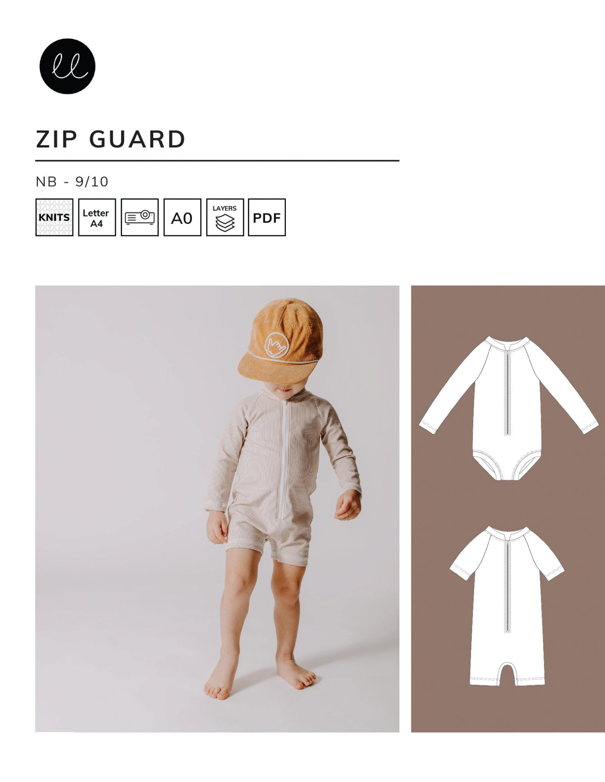 Zip Guard Swimsuit – Lowland Kids