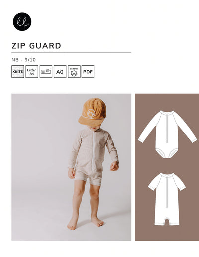 Zip Guard Swimsuit - Lowland Kids