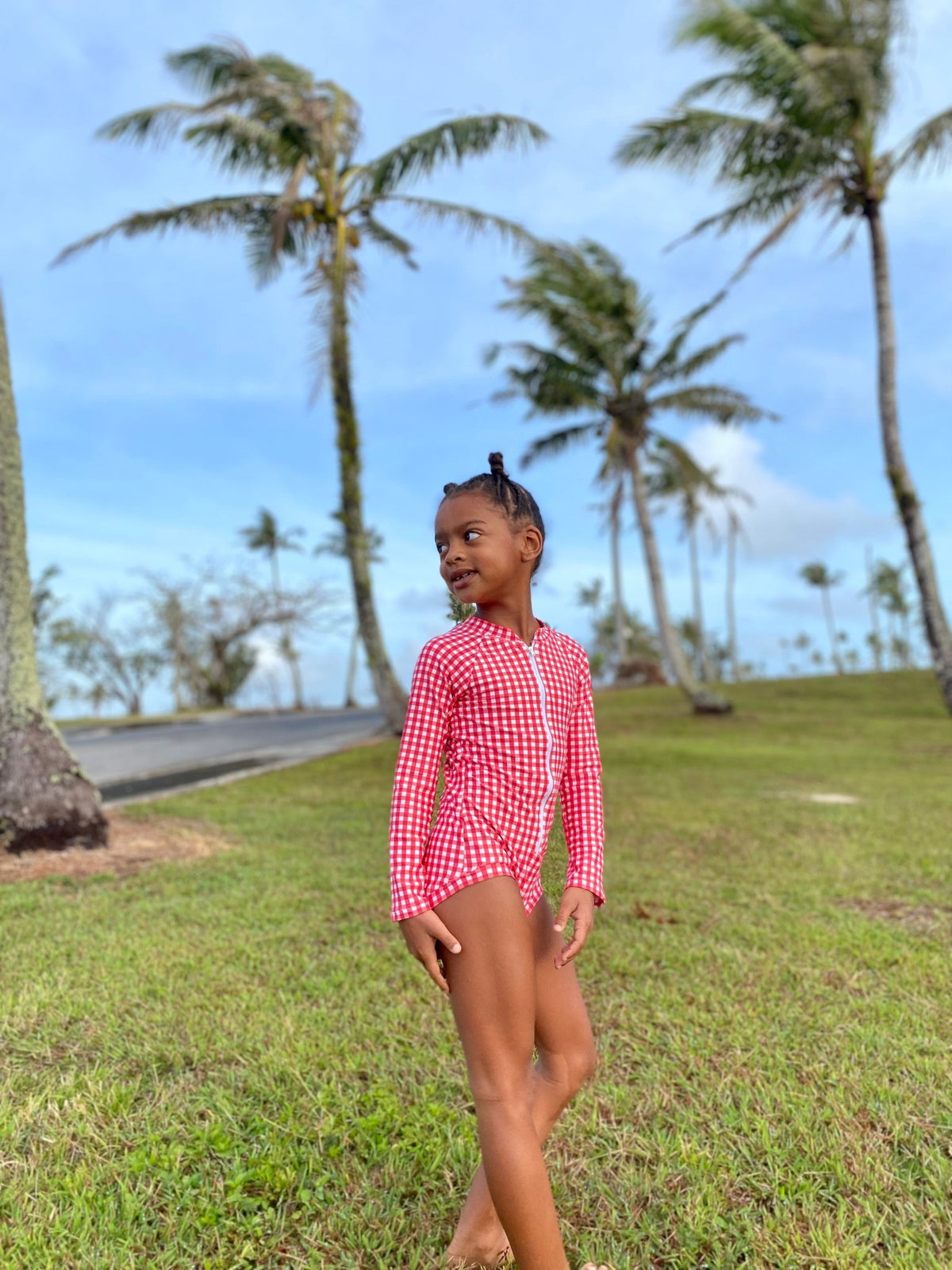 Zip Guard Swimsuit – Lowland Kids