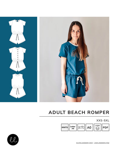 Adult Beach Romper - Lowland Kids