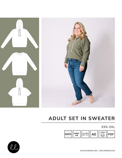 Adult Set in Sweater - Lowland Kids