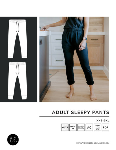 Adult Sleepy Pants - Lowland Kids