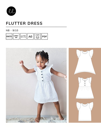Flutter Dress - Lowland Kids