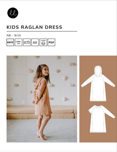 Kids Raglan Dress - Lowland Kids