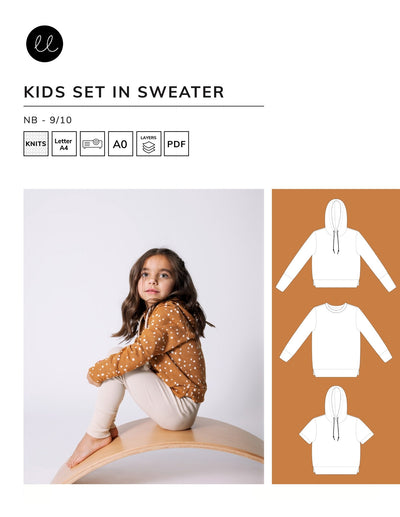 Kids Set in Sweater - Lowland Kids
