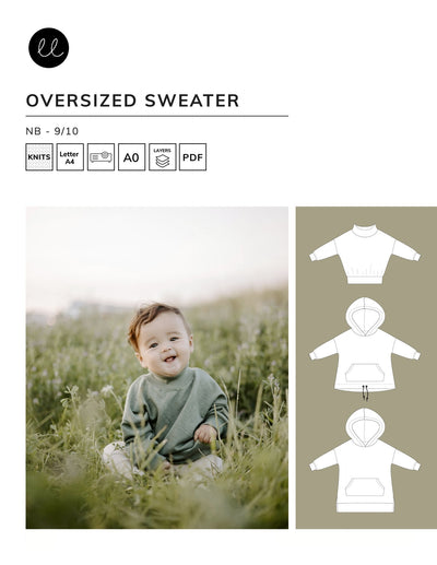 Oversized Sweater - Lowland Kids