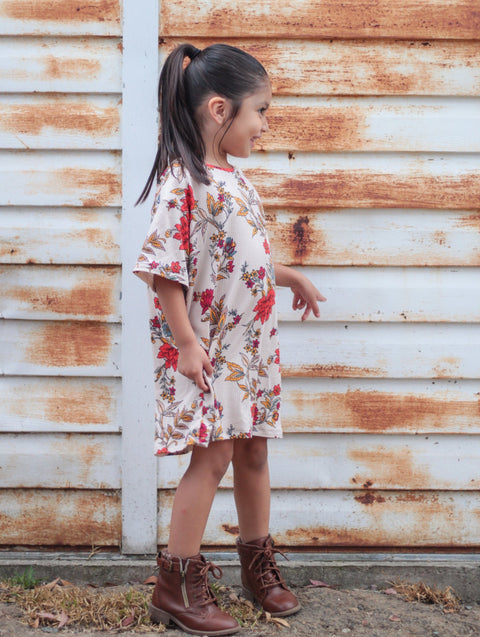 Toddler Dress Pattern No Sew T Shirt Dress Baby Back To Front