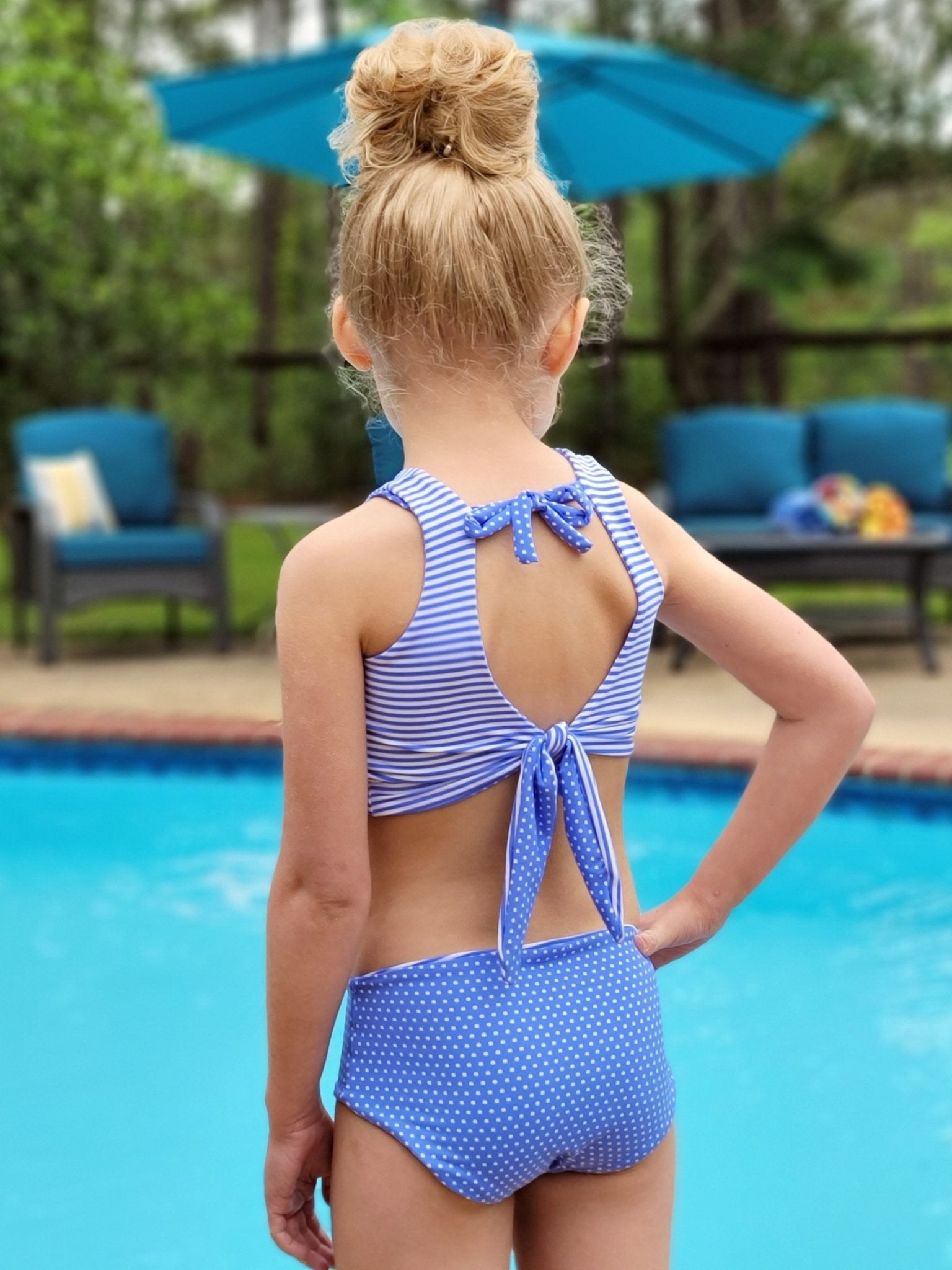 Reversible Swim Top Lowland Kids