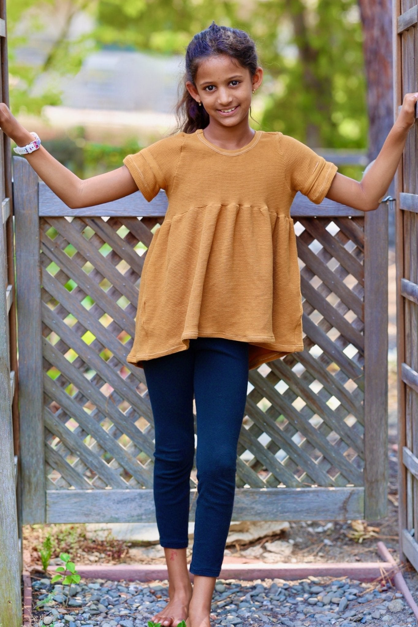 Ruffle Peplum Top Lowland Kids