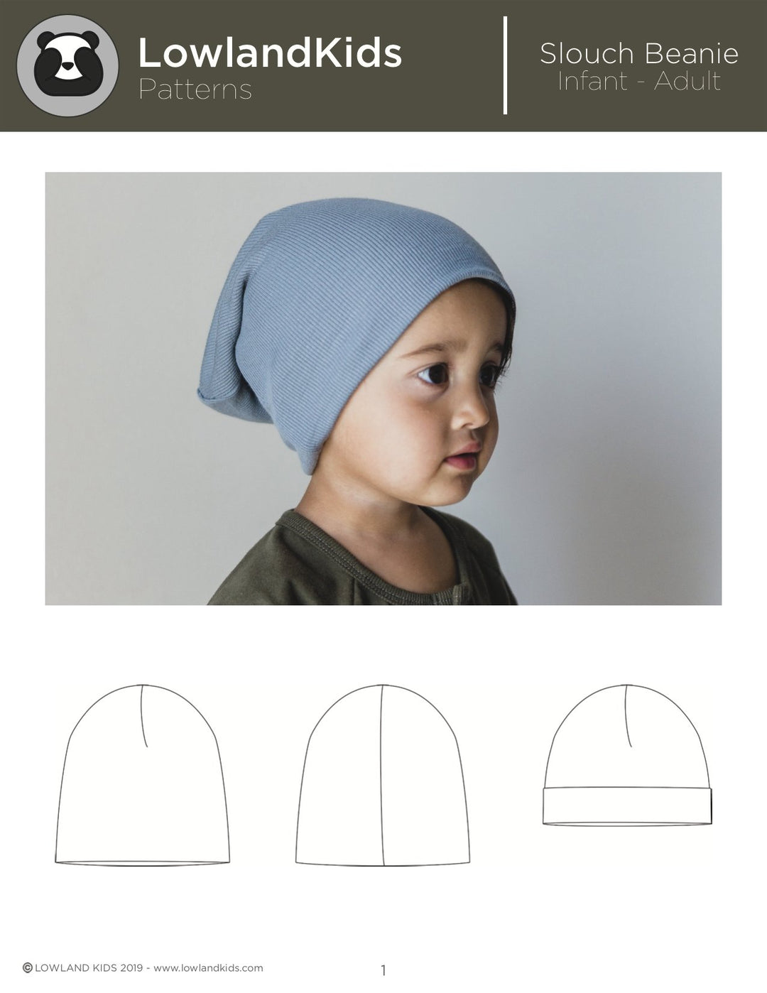 Slouch Beanie – Lowland Kids