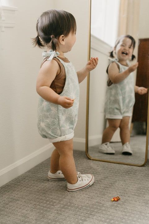 Tie Top Romper - Lowland Kids