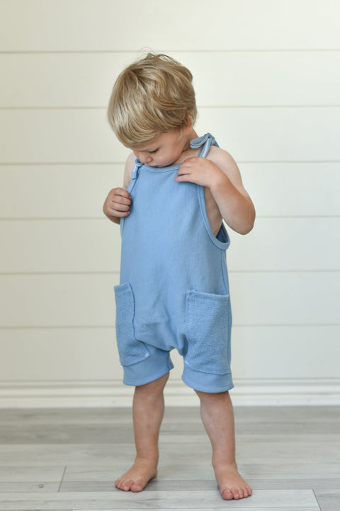 Tie Top Romper - Lowland Kids