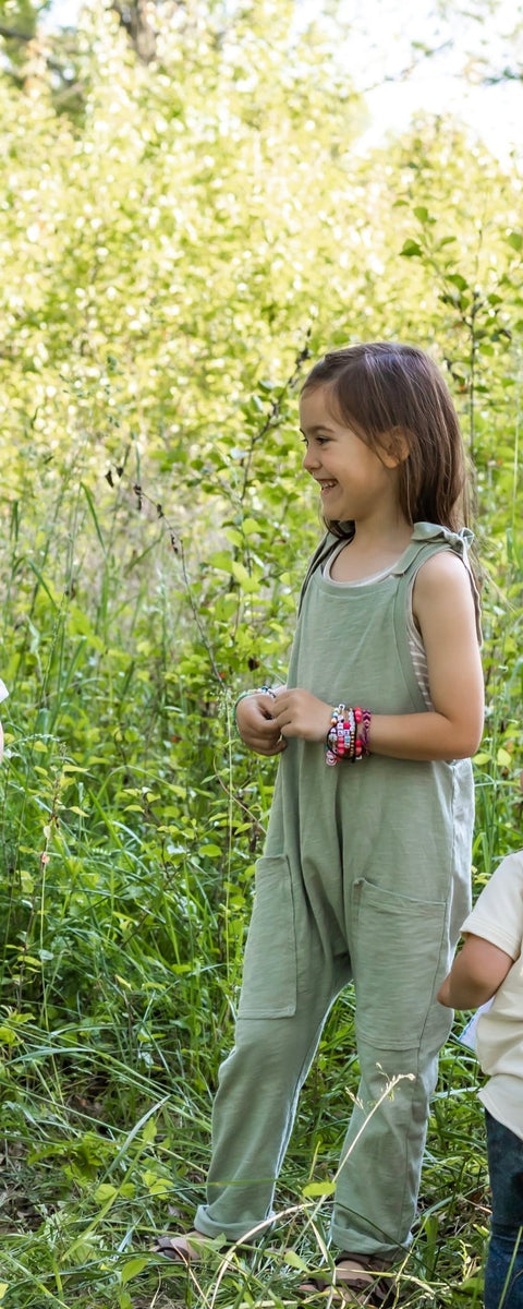 Tie Top Romper - Lowland Kids