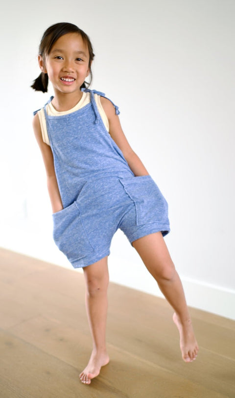 Tie Top Romper - Lowland Kids