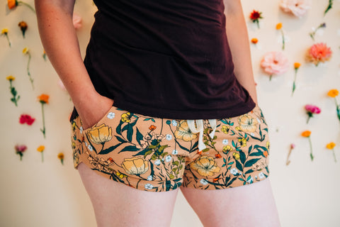 Women's Retro Shorties - Lowland Kids