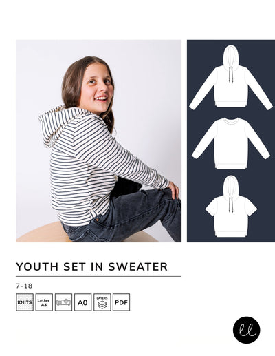 Youth Set in Sweater - Lowland Kids