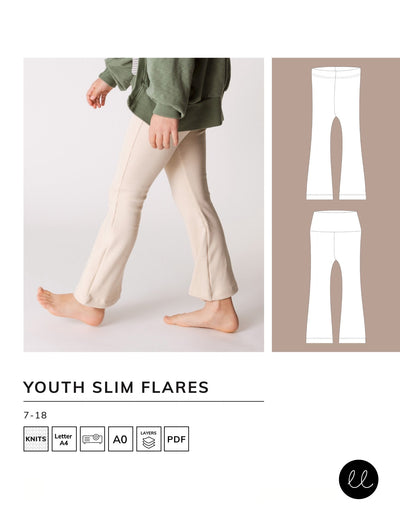 Youth Slim Flares - Lowland Kids