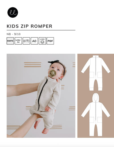 Zip Romper - Lowland Kids